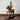 A Large Bronze Horse and Rider Shiva from Maharashtra