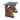 Stone kneeling rams with structural bases holding glass top table