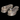 Pair of Silver Ritual Paduka