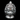 Silver Kal Bhairav Head